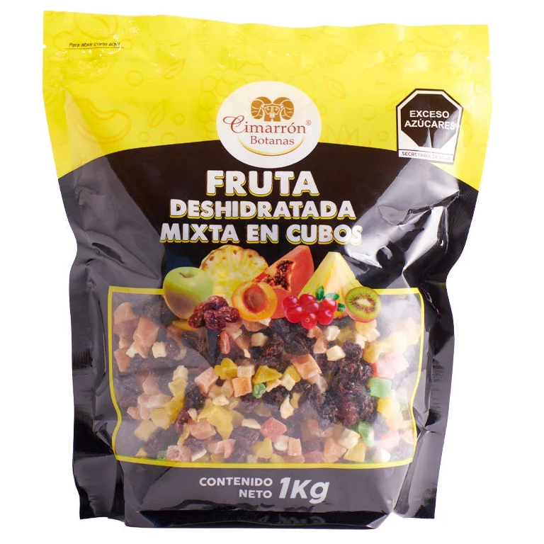 Fruta mixta en cubos CIMARRON 1 kg Fruta mixta en cubos CIMARRON 1 kg